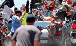 Charlottesville White Supremacists Car