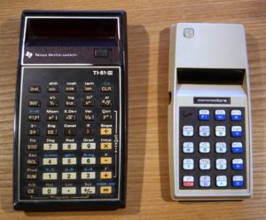 Texas Instruments vs Commodore Calculators 1975