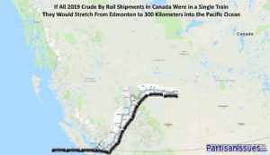 2019 Canadian Crude By Rail From Edmonton to Vancouver
