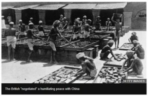 Britain China First Opium War Settlement