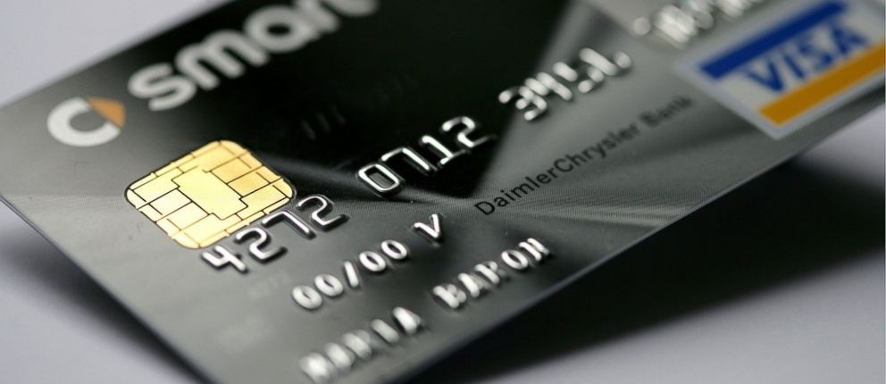 credit card chip - visa